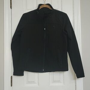 TESLA Water Repellant Women's Jacket Size Small Black EUC​​​​​